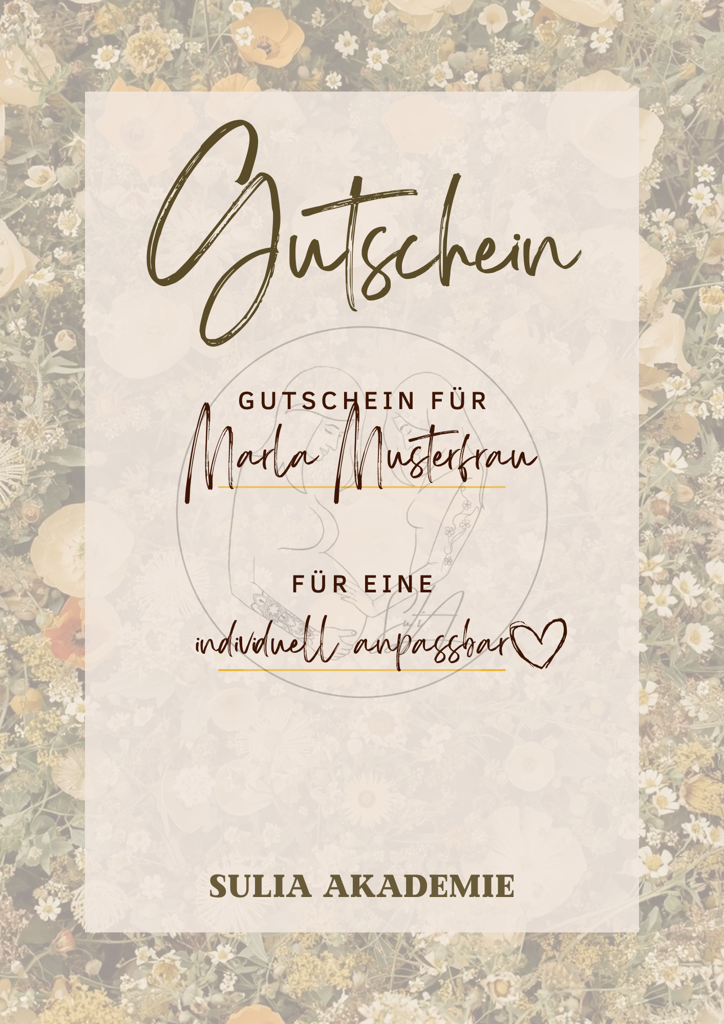 SULIA AUSBILDUNG Gutscheine