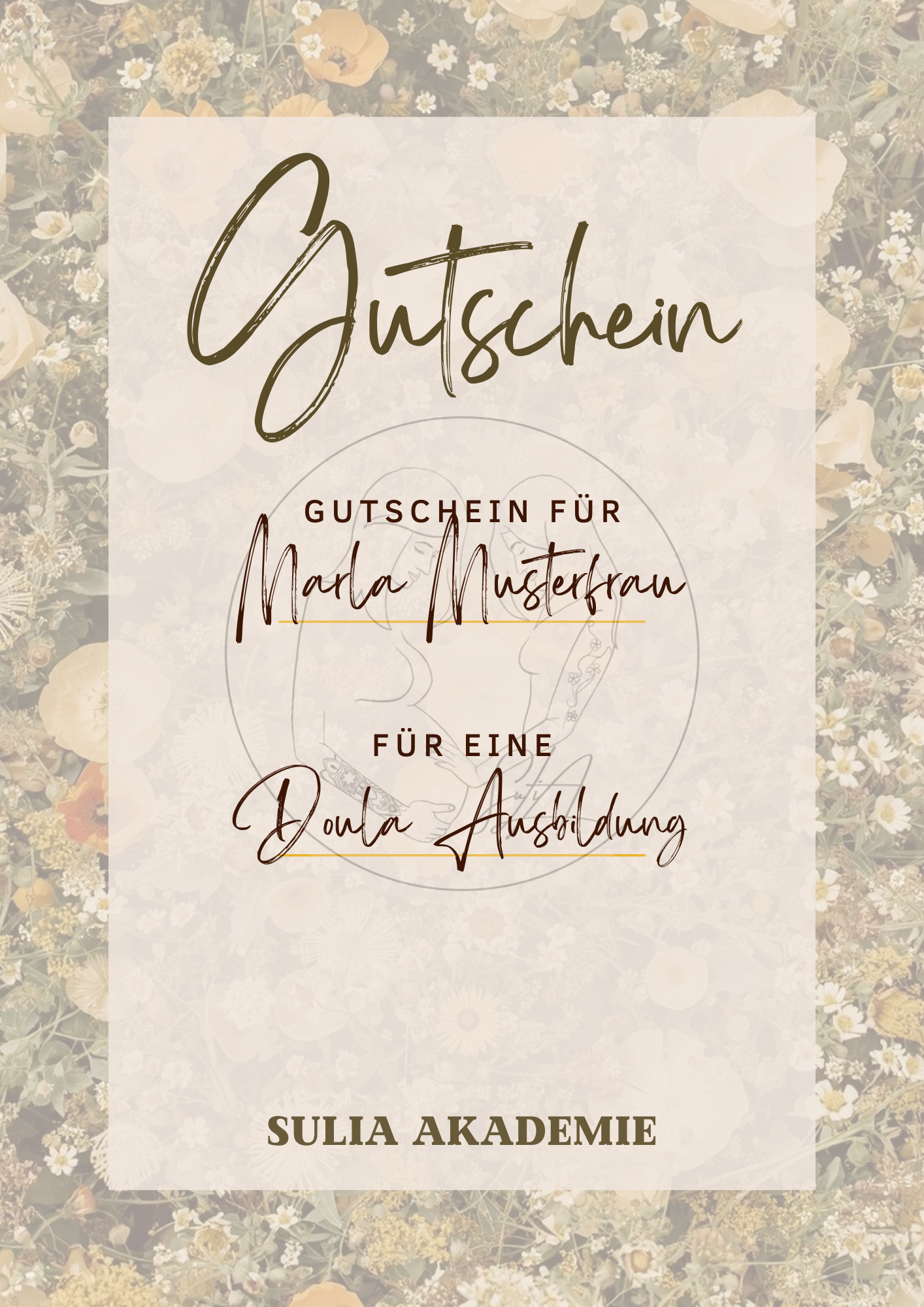 SULIA AUSBILDUNG Gutscheine